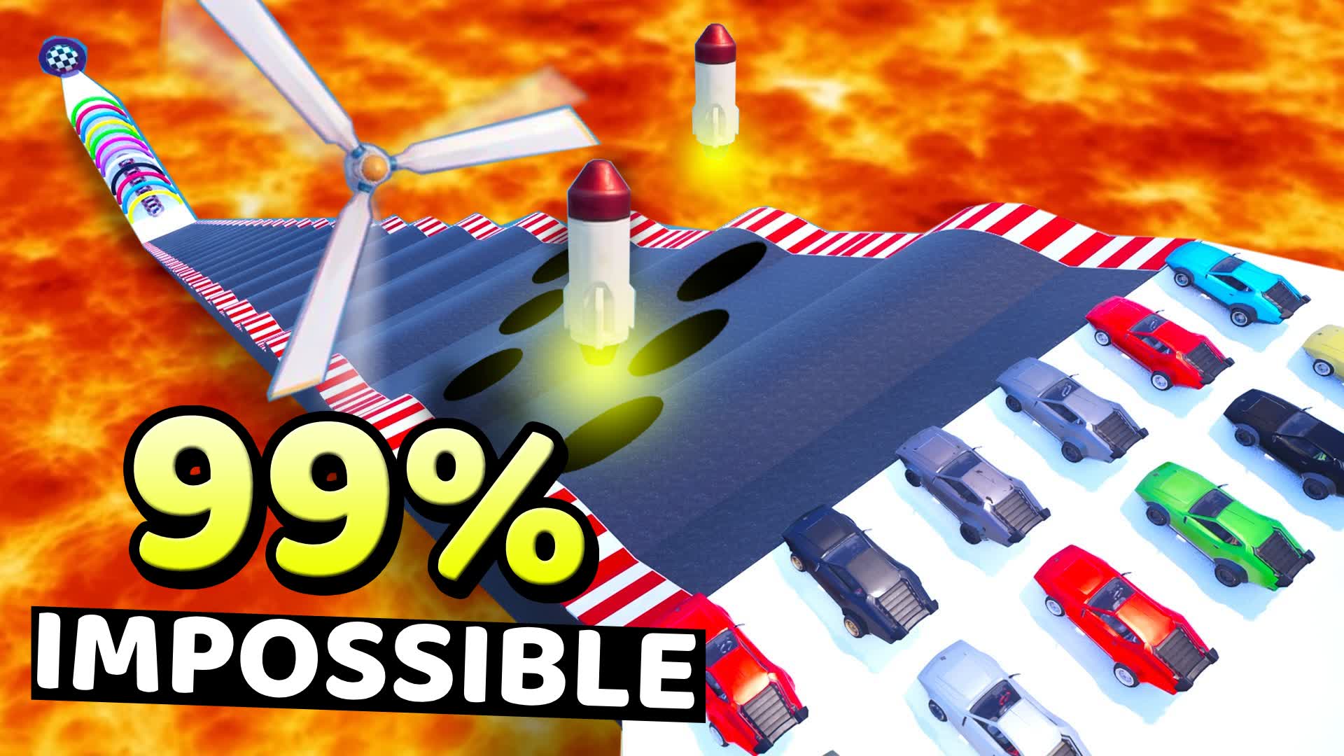 Mega Cars Zombie Ramp