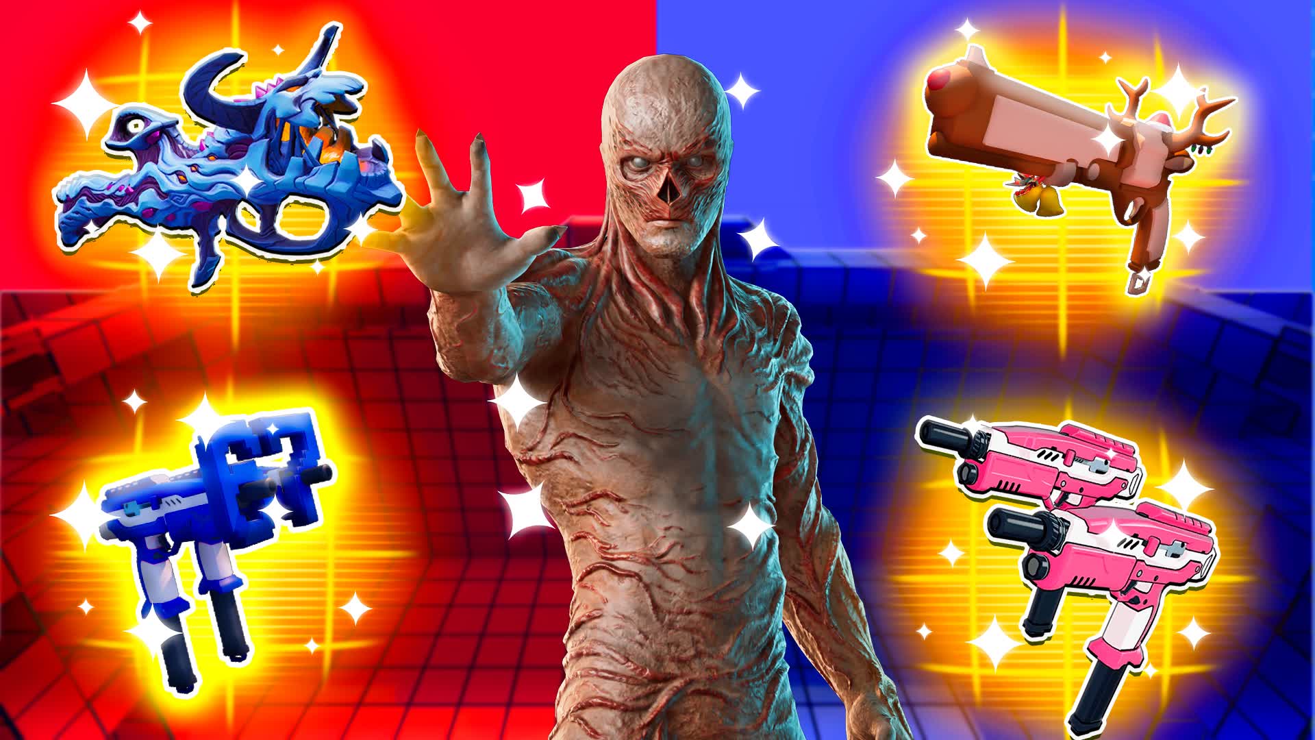 🔵青 vs 赤のヒーローバトル🔴