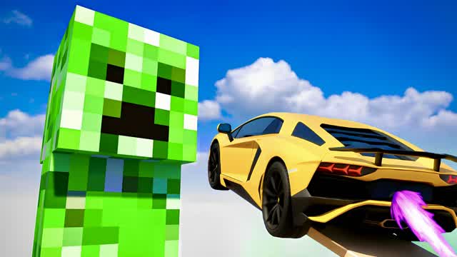 MINECRAFT MEGA RAMP