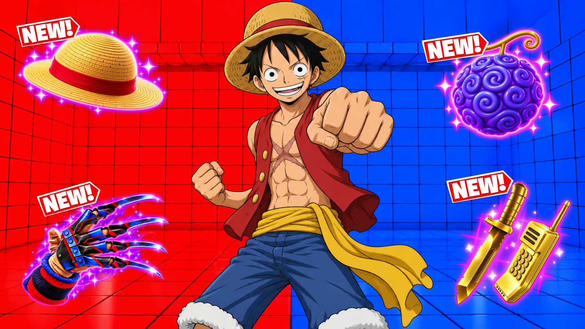 One Piece RVB RED VS BLUE