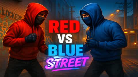Red vs Blue street