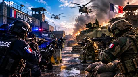 Bloc.. policer vs military