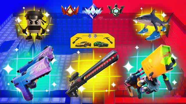 MEGA🔵BLUE VS RED🔴