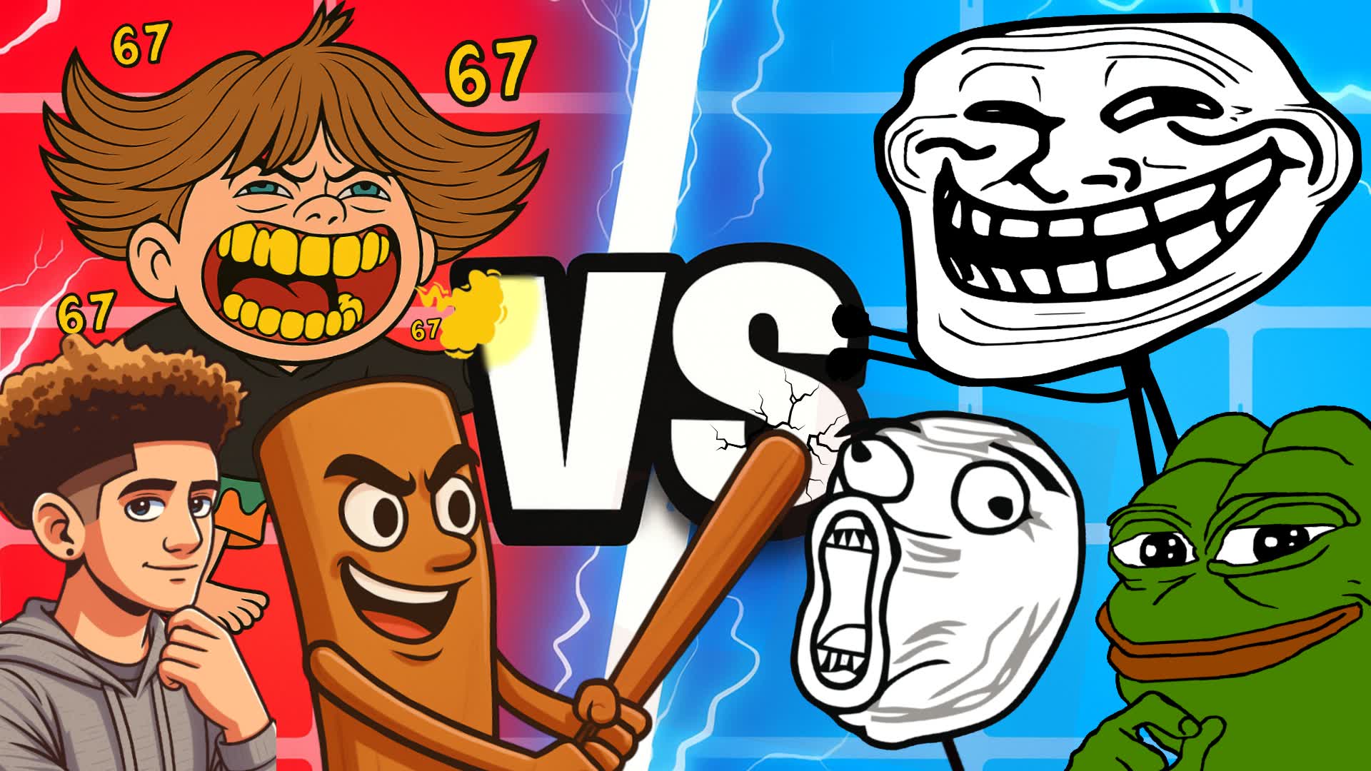 NEW MEMES vs OLD MEMES 🔴🔵