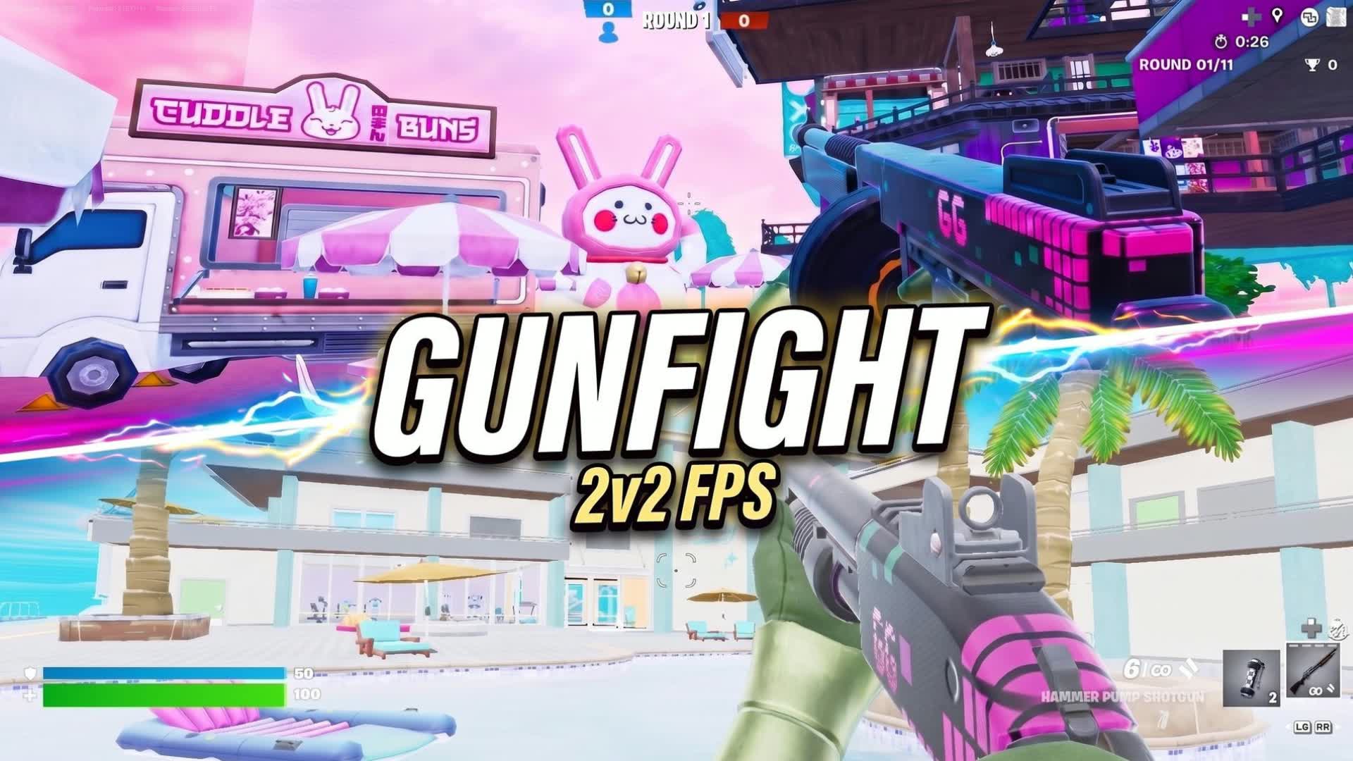 Gunfight 2V2 FPS