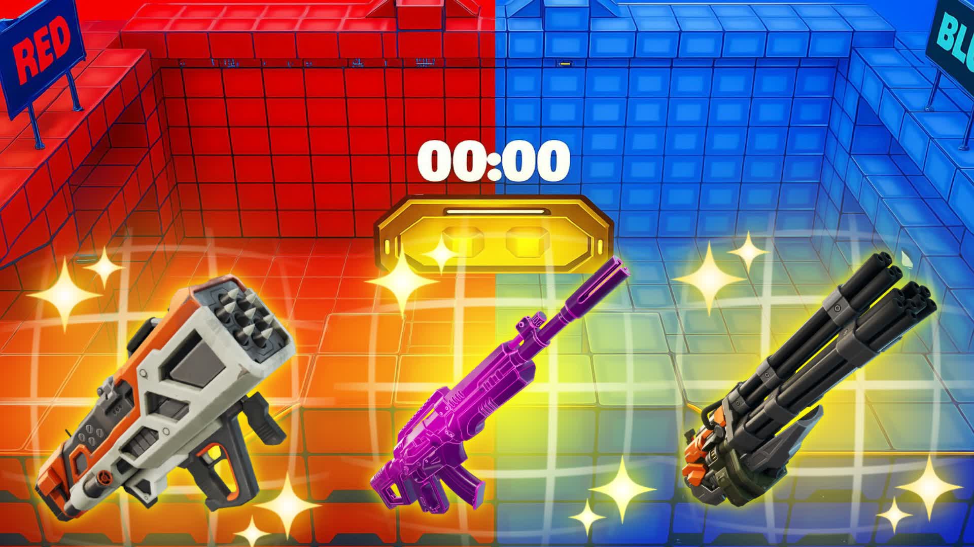 MEGA RED VS BLUE 🔴🔵 BIGX ⭐