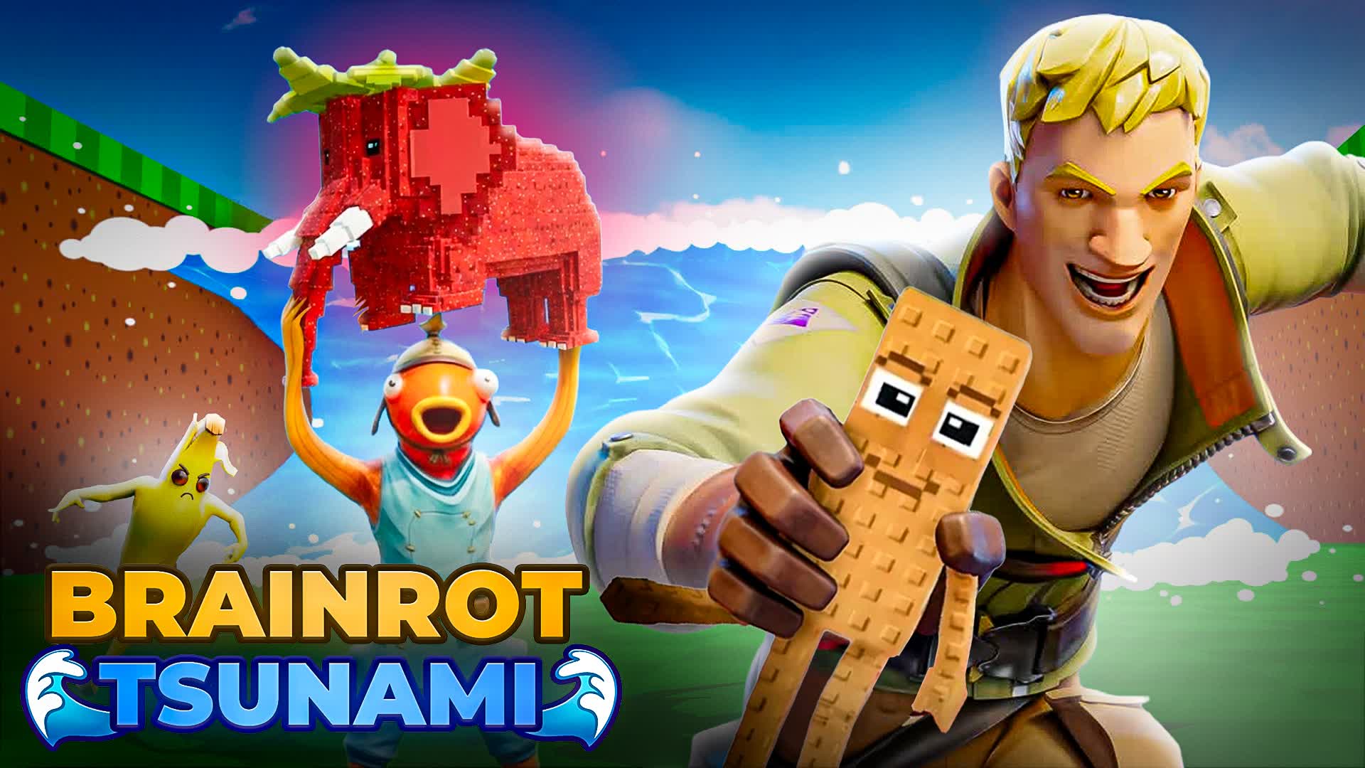 津波を生き延びてブレインロットを盗む