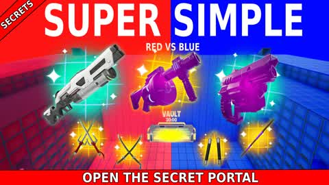 SUPER SIMPLE RED VS BLUE 🔴🔵 - بسيط