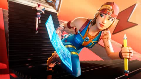 1V1 Buildfight Orange