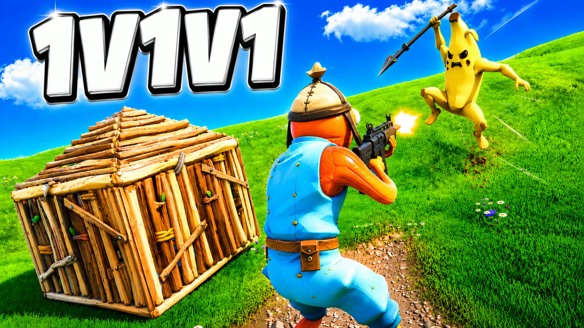 1v1v1 REALISTICS NO ESCAPE !!