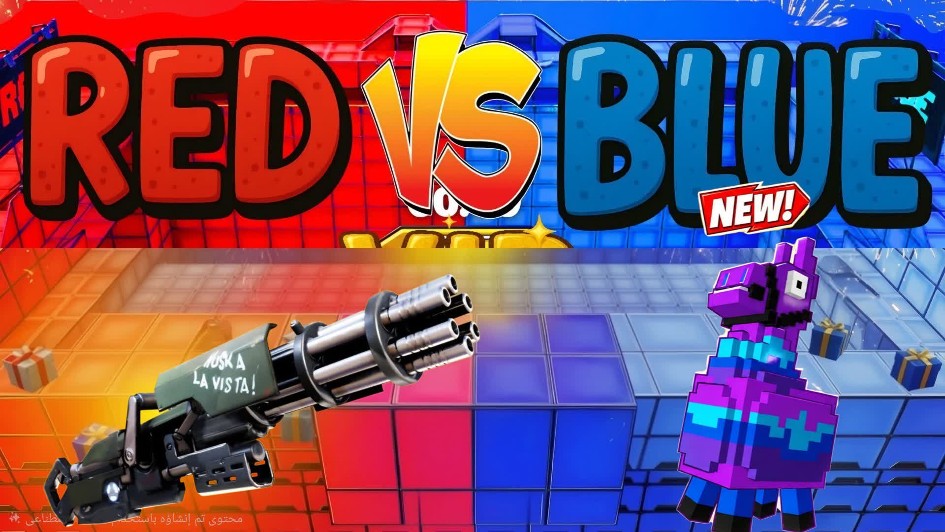 GRAND RED VS BLUE FIGHTING