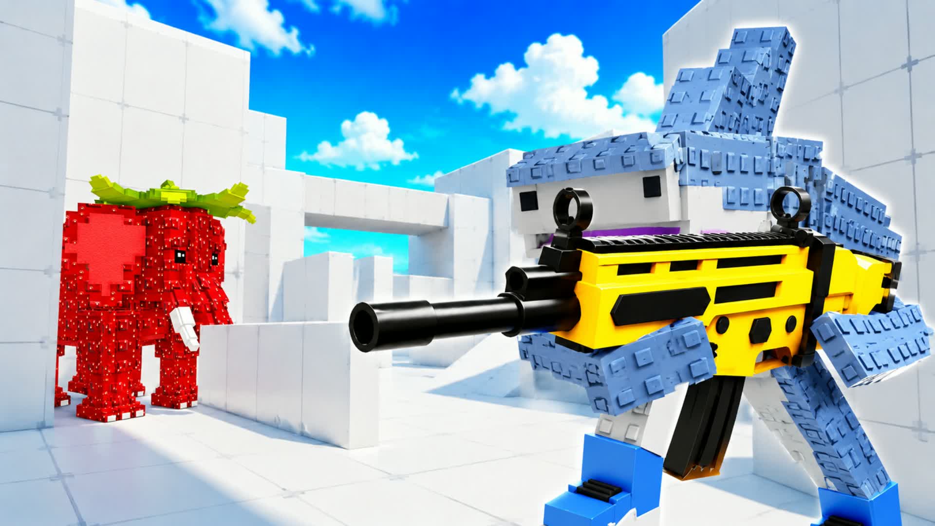 INSANE TRICKSHOT PARKOUR🎯(125 LEVELS)!