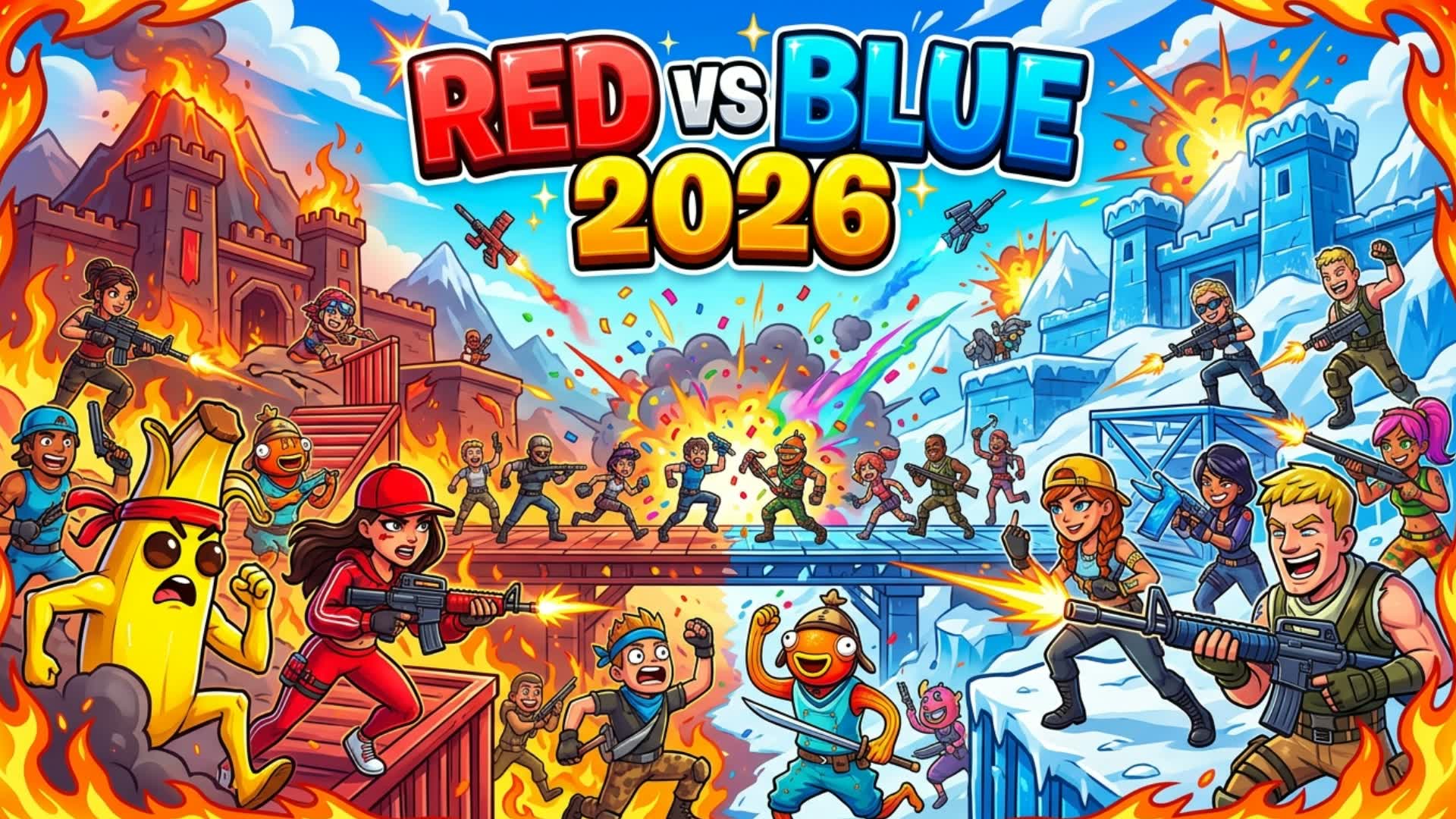 レッド対ブルー 2026 🔴🔵