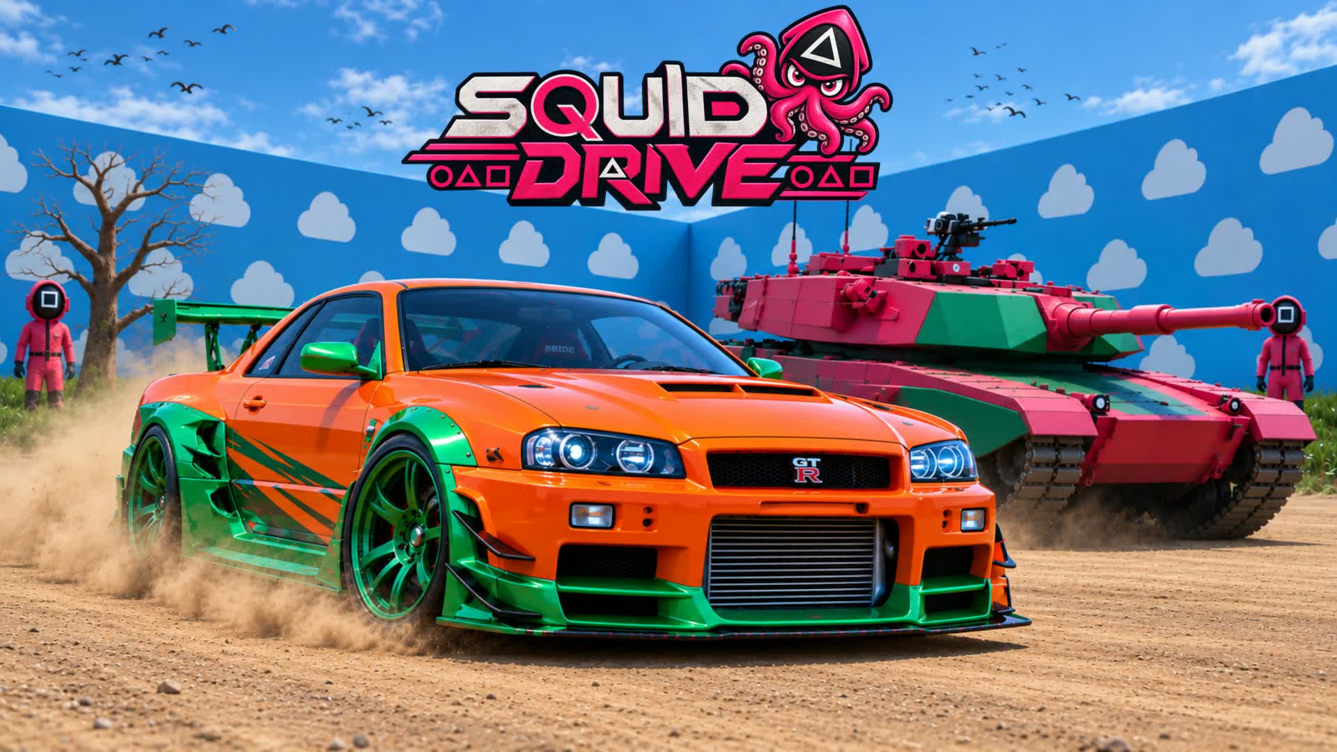 BEST SQUID GAME DRIVING FFA 🦑🏎️