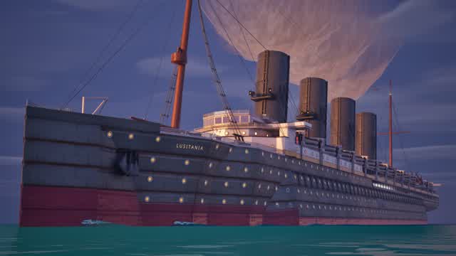 RMS LUSITANIA (1906) - SHOWCASE
