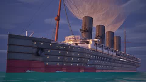 RMS LUSITANIA (1915) - SHOWCASE