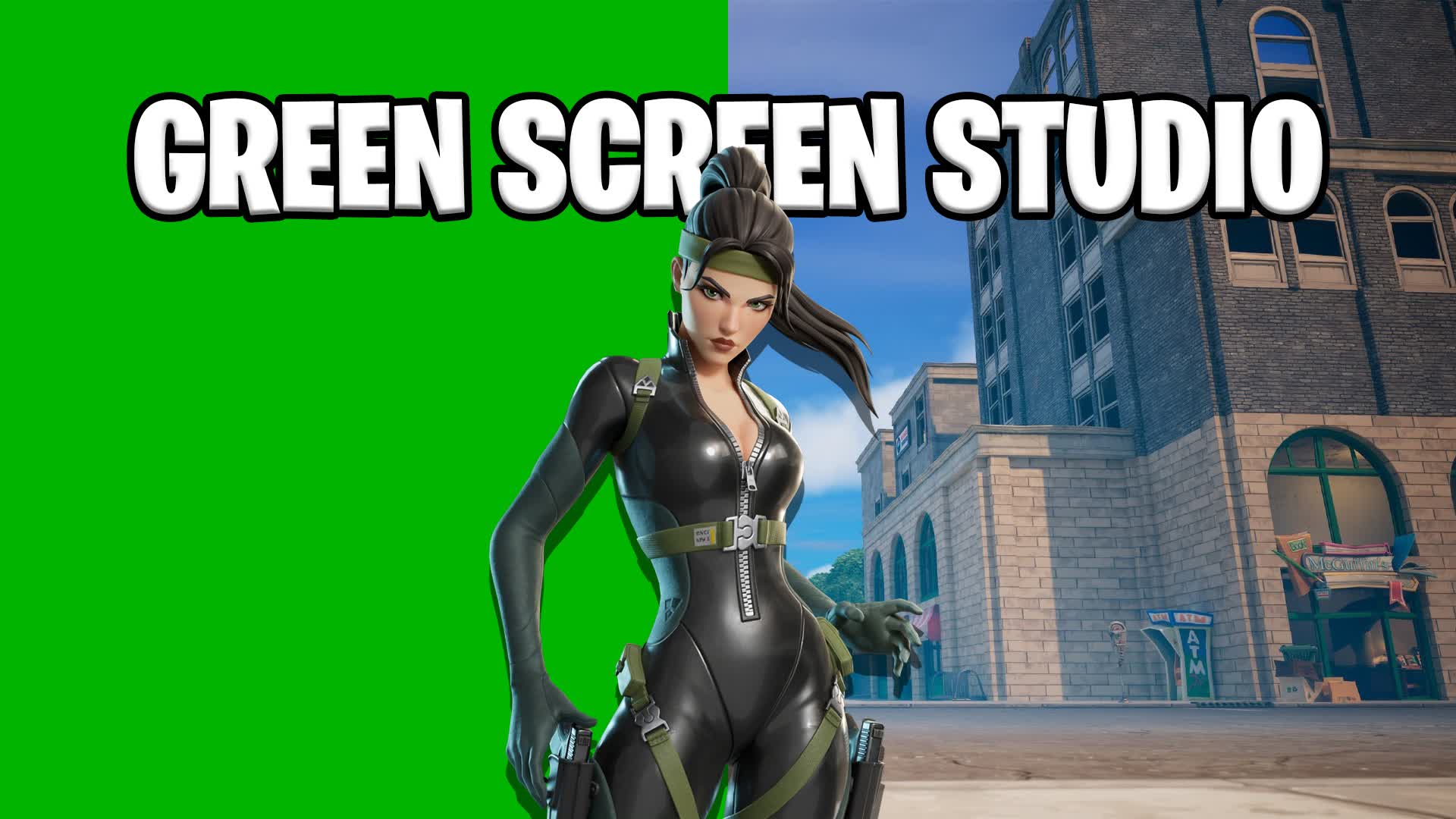🟢🔵 GREEN SCREEN STUDIO 🎬