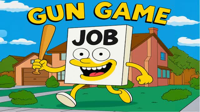 BRAINROT SIMPSONS HOUSE GUN GAME🍩