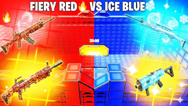 FIERY RED🔥VS ICE BLUE ❄️