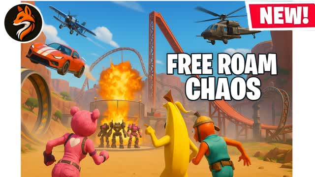 Free Roam Chaos! Fun Game New Maps Drive