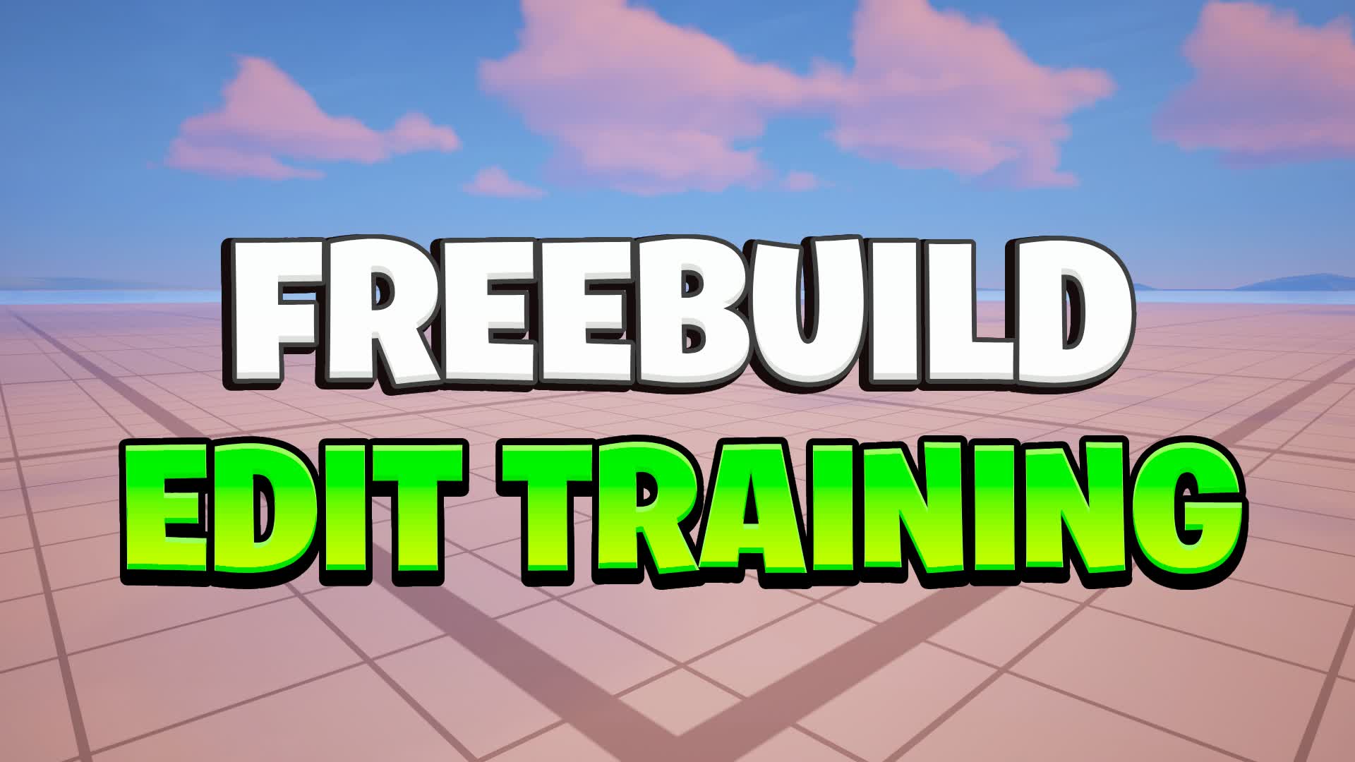 freebuild Map Edit Training ✍️
