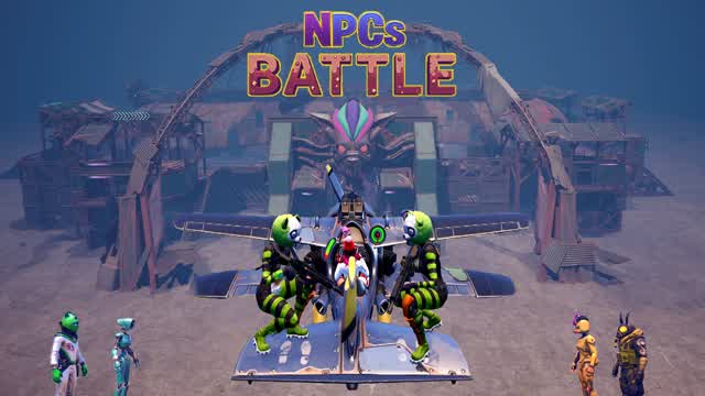 NPCs Battle - RTS FPS FREE FOR ALL