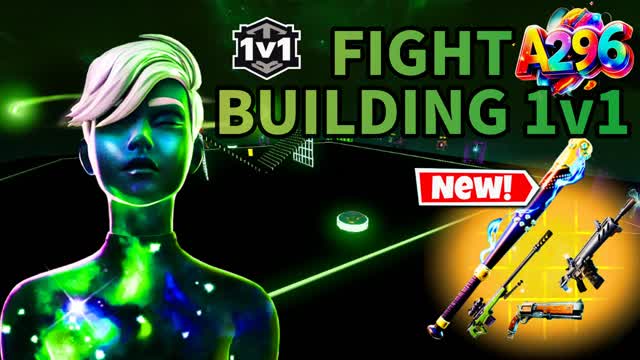 Fight building 1v1 💚🔫 [A296]