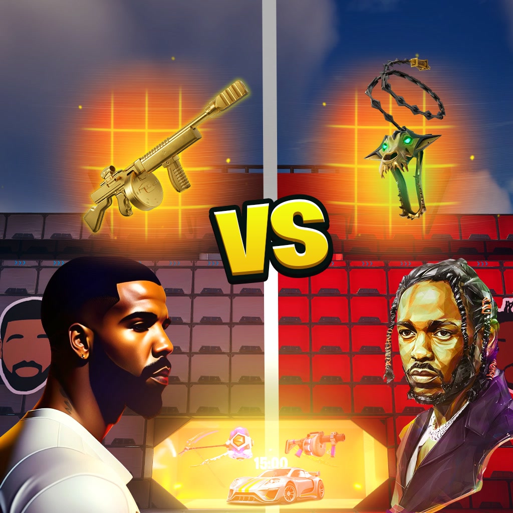 DRAKE VS KENDRICK LAMAR! 💿 5733-0272-2715 by sussyy - フォートナイト
