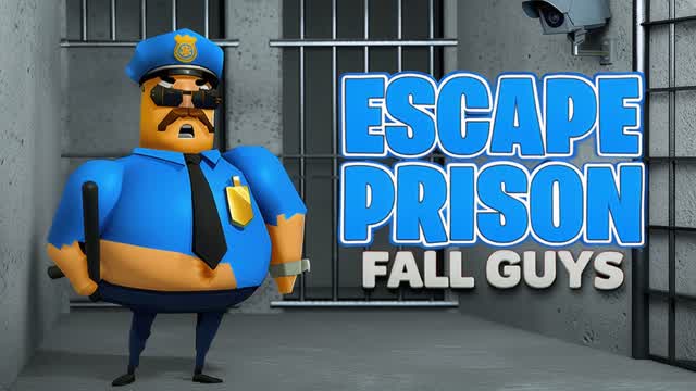 ESCAPE FROM PRISON🔒FALL GUYS