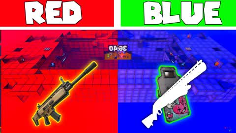 CRAZYY BOTTOMM RED VS BLUEقاتل 戦う