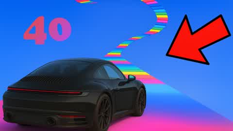 🎈Mega Obby Car Parkour🎈