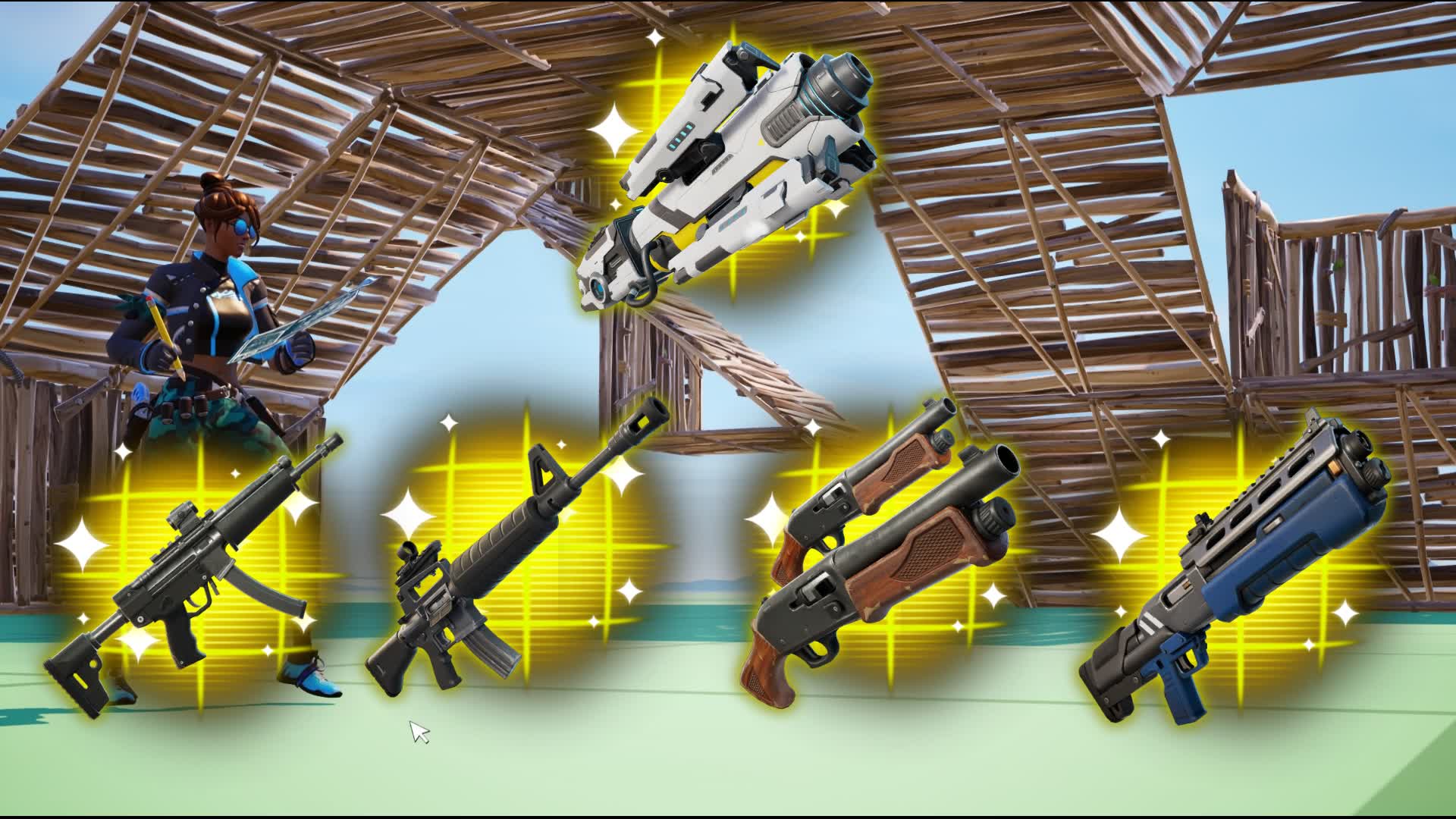 Unlimited 1v1 map-البناء المفتوح 1v1🎯