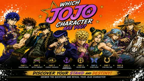 Which JoJo Character Are You?
