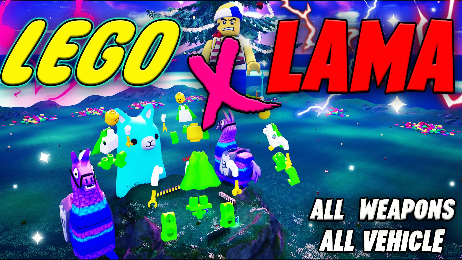 LEGO X LAMA ALL WEAPONS FREE FOR ALL 281274175834 by eve.fn フォートナイト