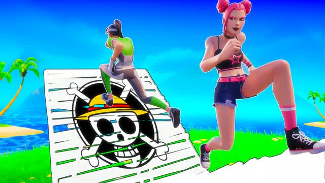 ONE PIECE 1V1 BUILD FIGHTS  🦜