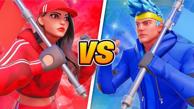 🔴RED VS BLUE CAPTURE THE FLAG🔵