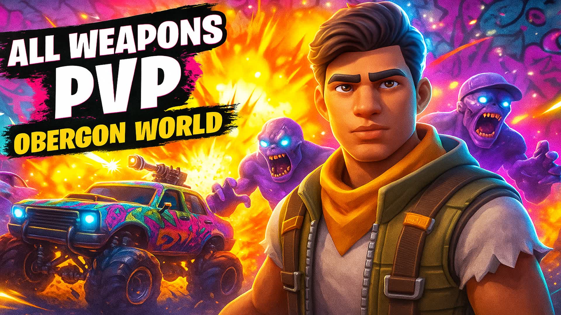 ALL WEAPONS PVP - OBERGON WORLD