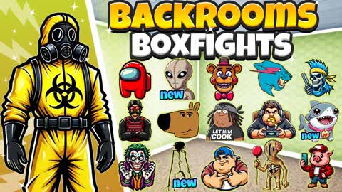 BACKROOMS BOXFIGHTS â˘ď¸đŚ