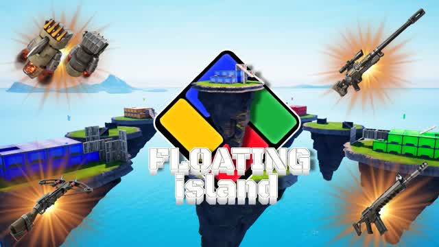 🏝️ Floating island! Zone Wars 🌀