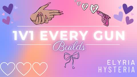 1V1 EVERY GUN BUILDS VERSION