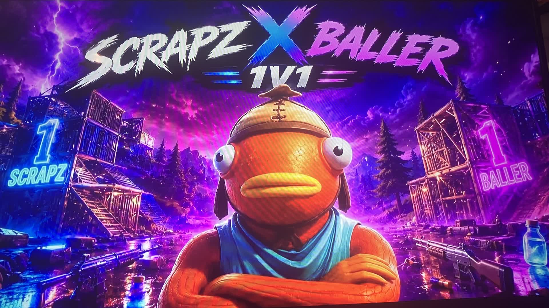 Scrapz X baseballer 1V1 — Fortnite island 3826-6456-0901 by murder_ maison