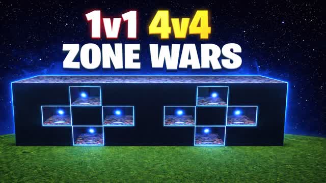 Zone Wars PRO (1V1 TO 4V4)