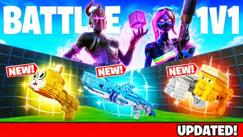 BATTLE 1V1 FFA - ALL GUNS & RIDES