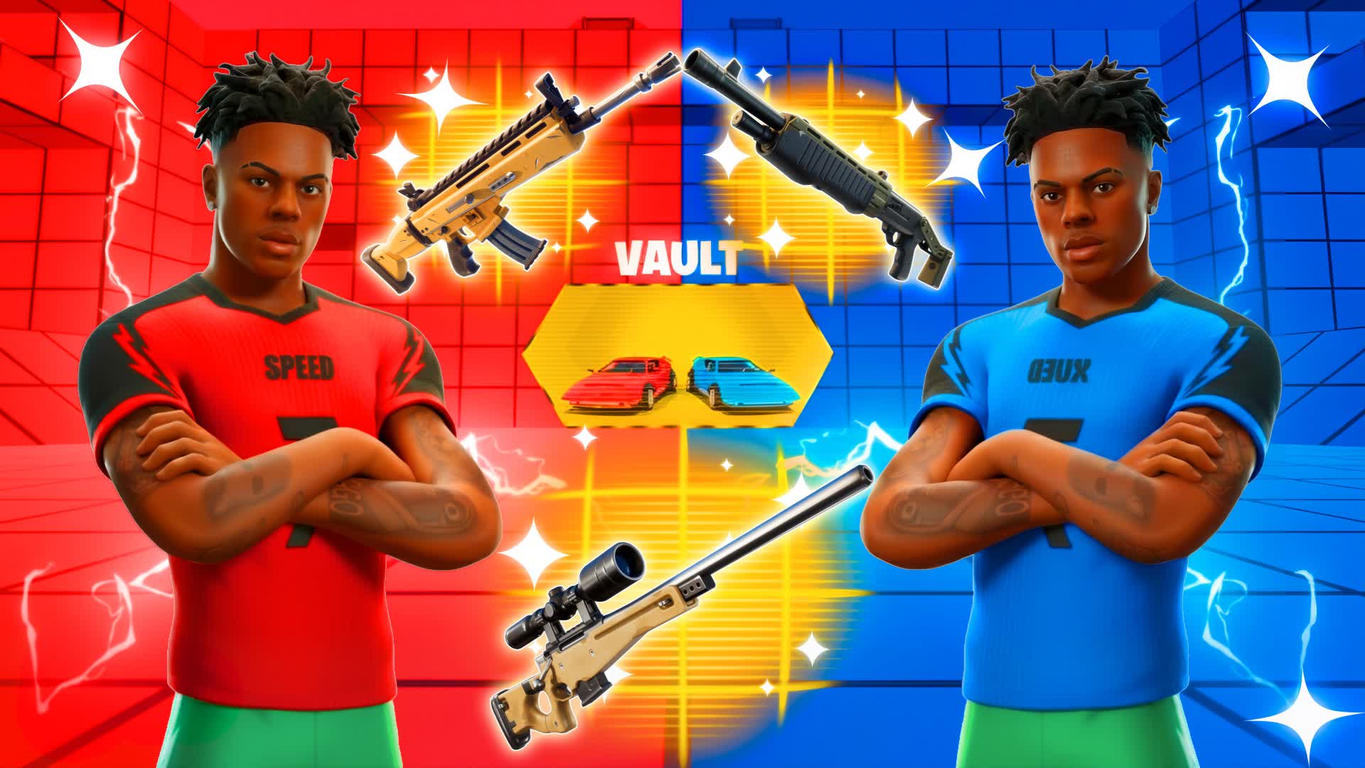 INFINITE SPEED RED VS BLUE 🔴🔵