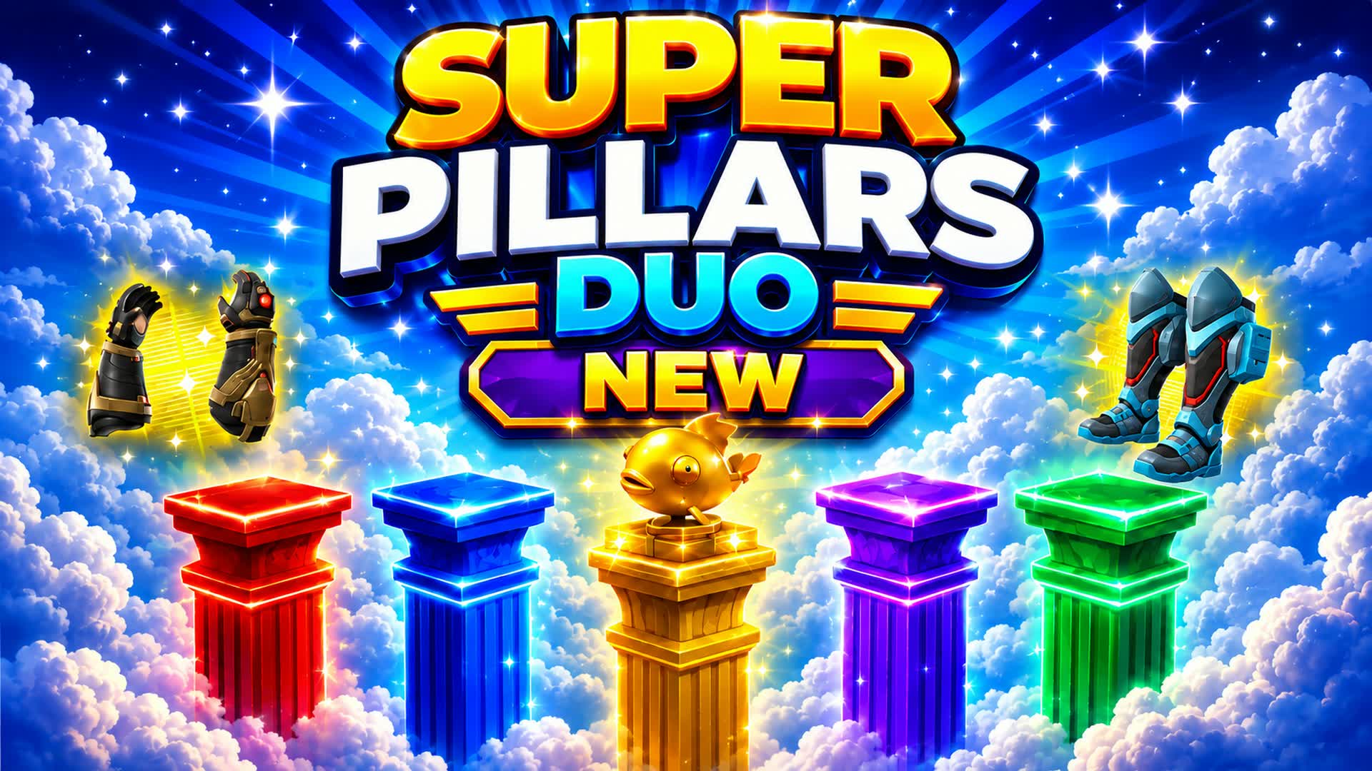 友達とのSUPER PILLARS DUO