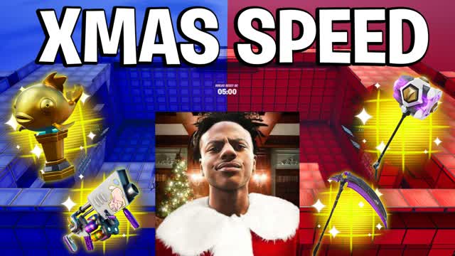 XMAS SPEED RED VS BLUE 🔴🔵