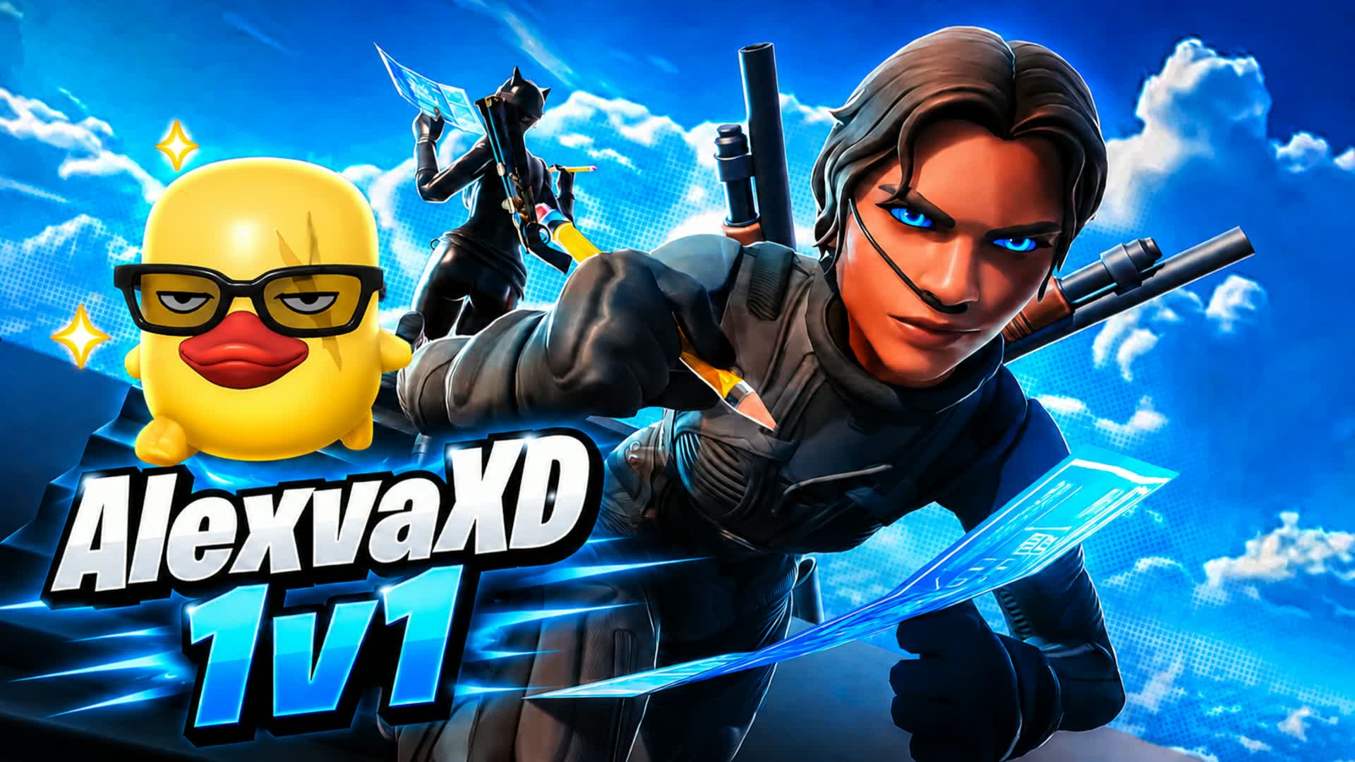 1V1 BUILD FIGHTS! Alexvaxd