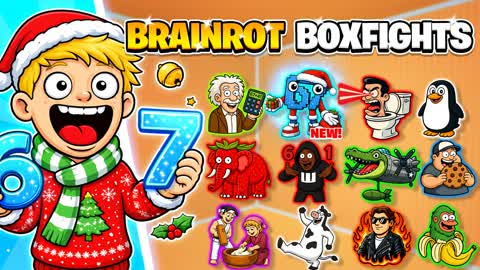 🧠BRAINROT BOXFIGHTS 😂BOX PVP📦