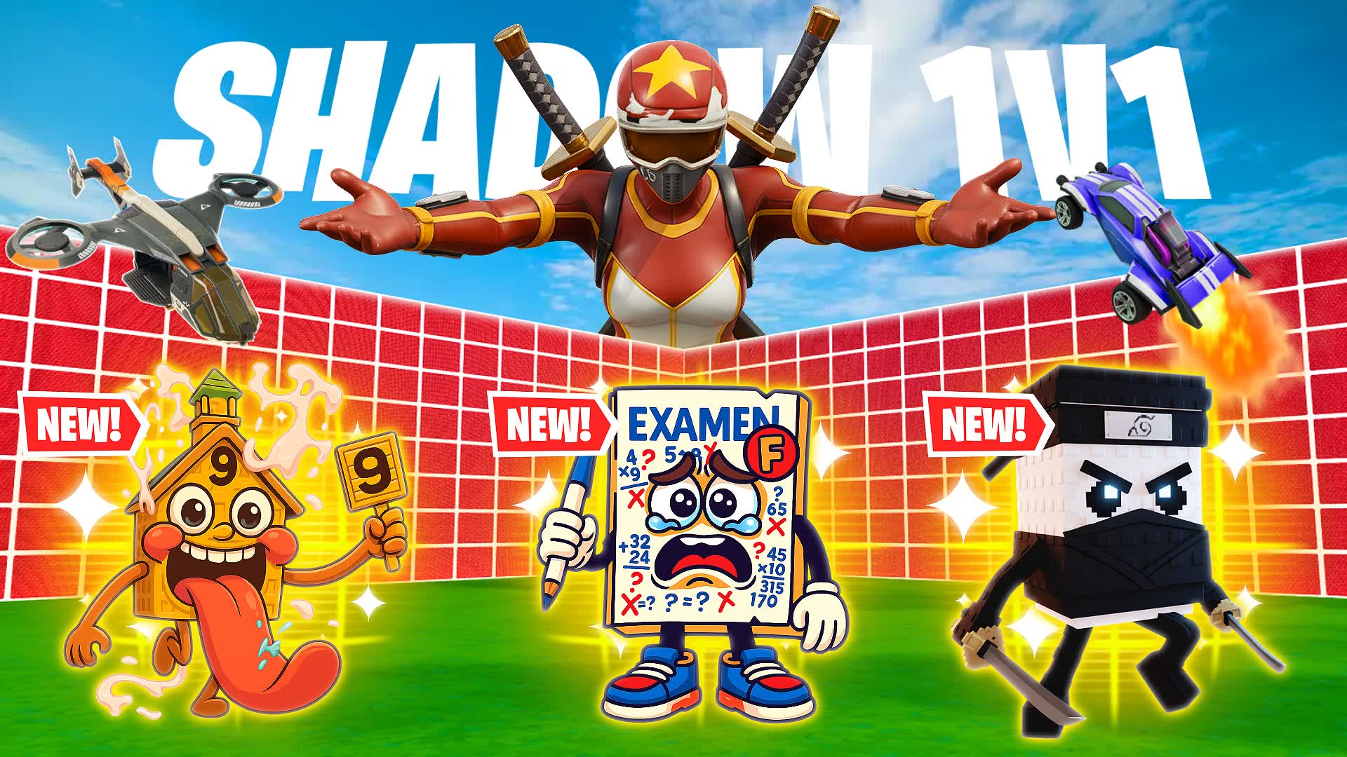 SHADOW 1V1 - ALL THE WEAPONS