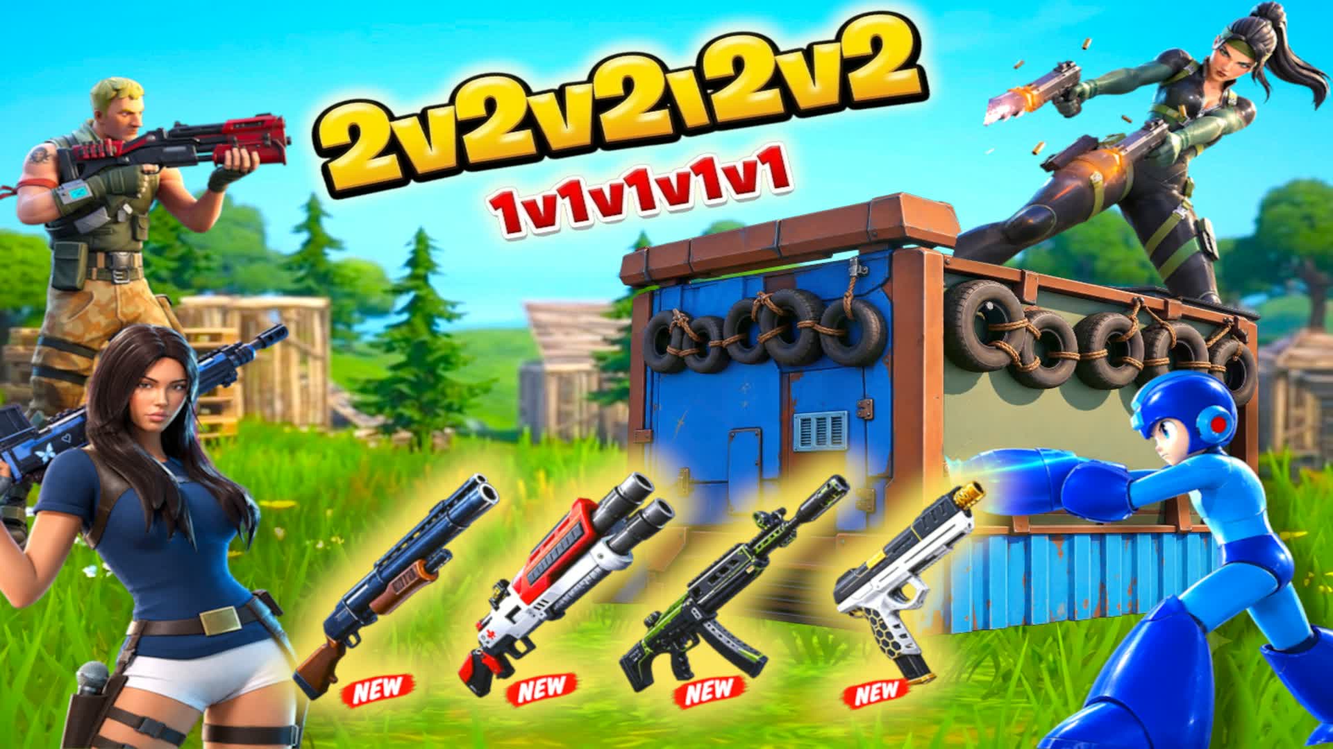 スピードゴート 2V2V2 ゼロビルド 🐐